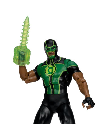 Figura Linterna Verde Simon Baz McFarlane Toys 18 cm Detallada