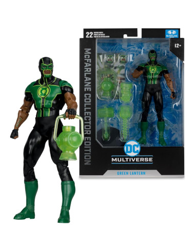 Figura Linterna Verde Simon Baz McFarlane Toys 18 cm Detallada