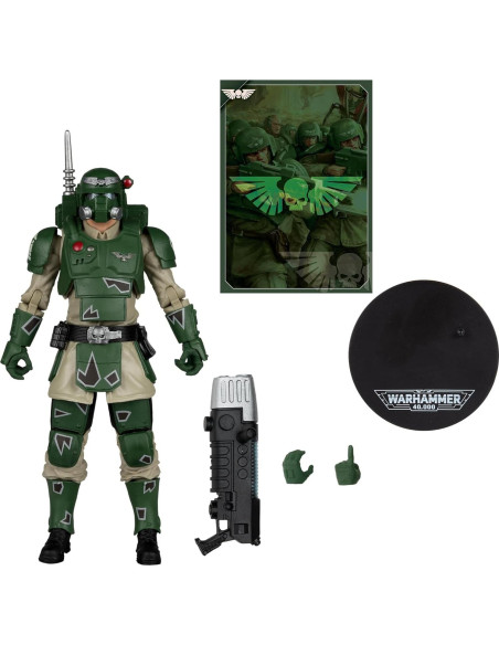 Figura McFarlane Warhammer 40,000 Kasrkin 11 cm detallada