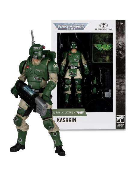 Figura McFarlane Warhammer 40,000 Kasrkin 11 cm detallada