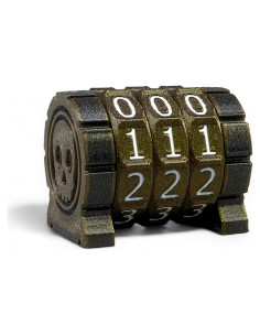 Contador de Vida Lixusia para Juegos de Mesa 3 Anillos Dorados