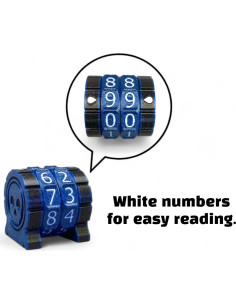 Contador de Vida Lixusia para Juegos de Mesa 3 Anillos Dorados 2