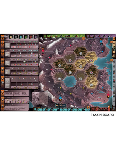 Juego de Mesa Circadians: Caos Orden - Renegade Game Studios