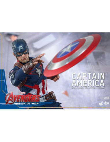 Figura Coleccionable Hot Toys Capitán América MMS 281 1/6
