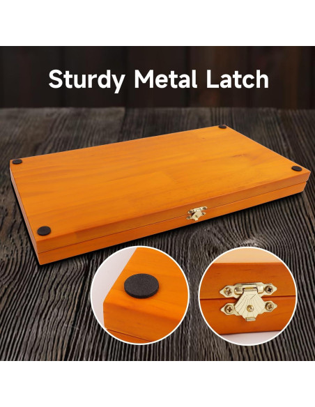 Juego de Mesa Mancala GSE Roble Plegable para 4 Jugadores