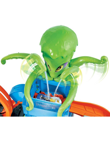 Set de lavado de coches Hot Wheels City Ultimate Octo 121 cm