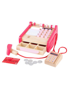 Caja Registradora Hape E8114 con Accesorios de Juego