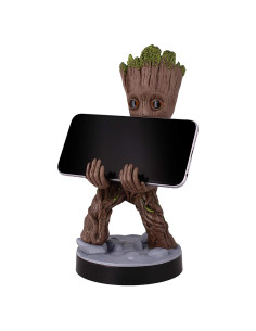 Soporte Groot Infantil Cable Guys - Marvel 21.5 cm