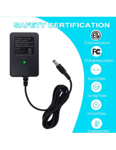 Cargador 12V ETL para Coches de Montar y Juguetes Eléctricos 2
