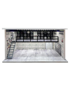 Estuche exhibición coche escala 1:24 Malamfans LED acrílico