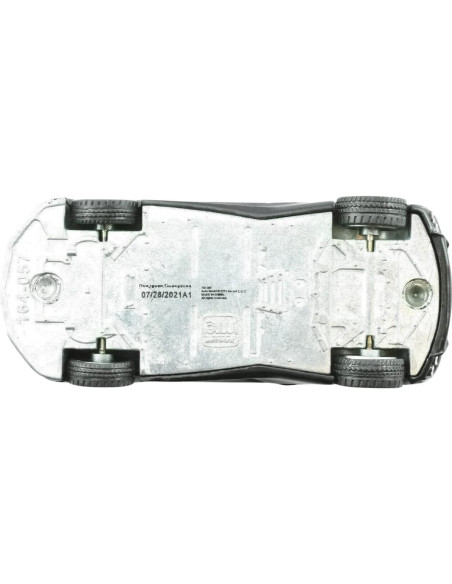 Auto de Fundición Corvette C8 2020 Negro Mate 1:64 Hobbies Premium