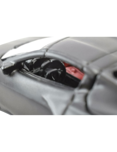 Auto de Fundición Corvette C8 2020 Negro Mate 1:64 Hobbies Premium
