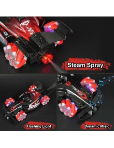 Coche RC Glouslove F1 1:12 Todo Terreno 15 km/h Luces 2