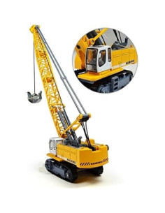 Camión Excavadora a Control Remoto Tipmant 1:87 Amarillo 2