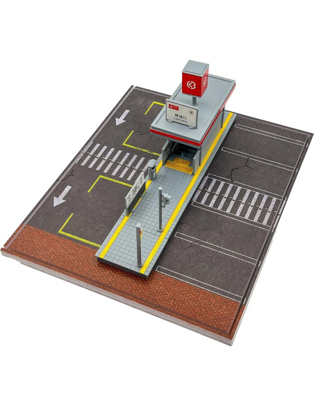 Exhibidor de Autos a Escala 1:64 Malamfans con LED