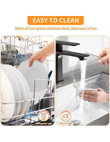 Bandeja de Goteo Chefman 6.3QT 3 Piezas Acero Inoxidable