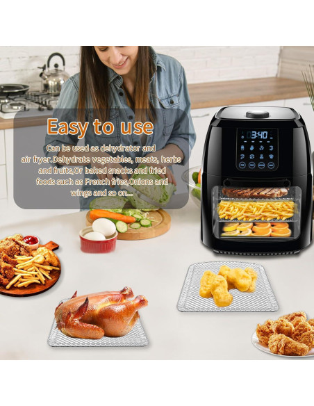 Bandeja de Goteo Chefman 6.3QT 3 Piezas Acero Inoxidable