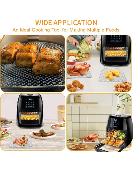 Bandeja de Goteo Chefman 6.3QT 3 Piezas Acero Inoxidable