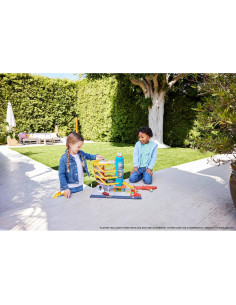 Centro de Transporte Matchbox 5 Niveles + 20 Autos 1:64 2