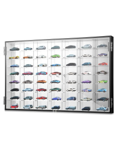 Estuche Acrílico Suzile 56 Espacios para Autos 60 x 38 x 5 cm