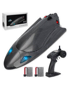 Barco RC YIDOFJ Speed King 34cm Sin Escobillas LED