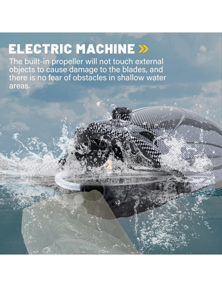 Barco RC YIDOFJ Speed King 34cm Sin Escobillas LED