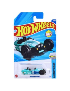Hot Wheels Morgan Super 3 Teal 1/5 Modelo Coleccionable
