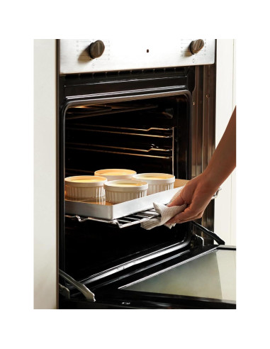 Ramekins de Cerámica LE TAUCI 4 oz Juego de 6 Blanco