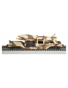 Carro Plano Depresionado Bachmann 52' Camuflaje HO