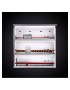 Estuche de exhibición SODONAD 3 capas para autos 1:64 con LED