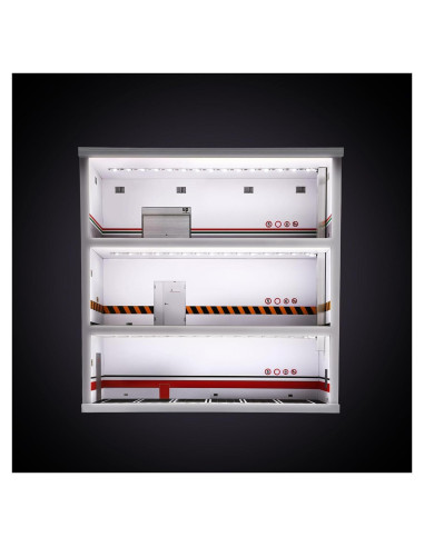 Estuche de exhibición SODONAD 3 capas para autos 1:64 con LED