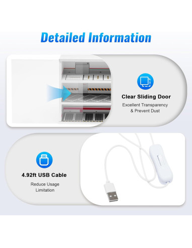 Estuche de exhibición SODONAD 3 capas para autos 1:64 con LED