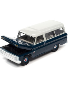 Coche Diecast 1966 Suburban AWSP091/24B Escala 1/64 2