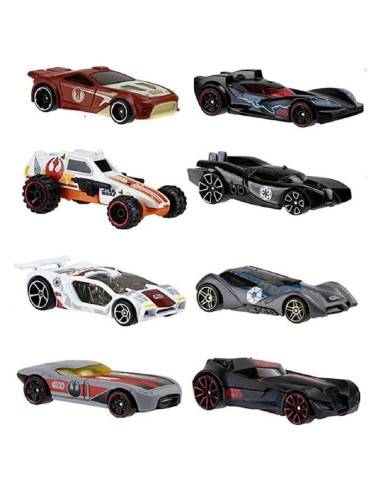 Hot Wheels Star Wars 2015 Set de 8 Vehículos Metal 1:64