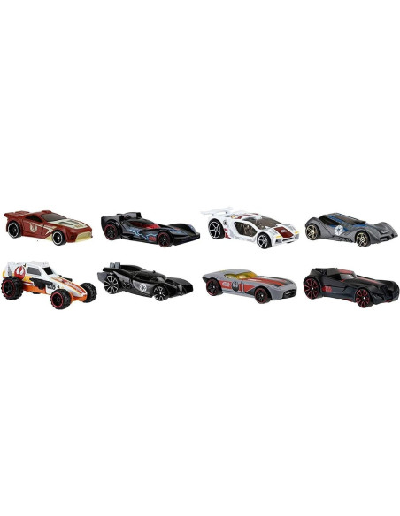 Hot Wheels Star Wars 2015 Set de 8 Vehículos Metal 1:64