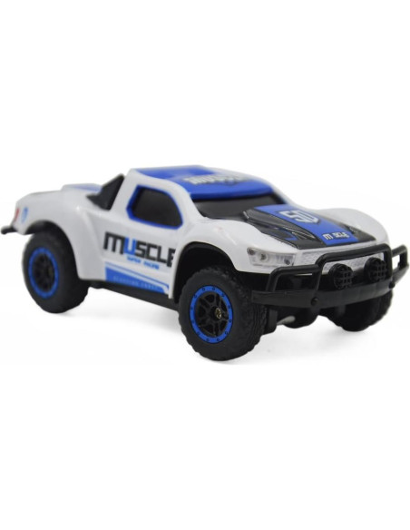 Coche RC Blomiky D143 4WD 14.48 km/h Azul Blanco Coche RC Blomiky D143 4WD 14.48 km/h Azul Blanco