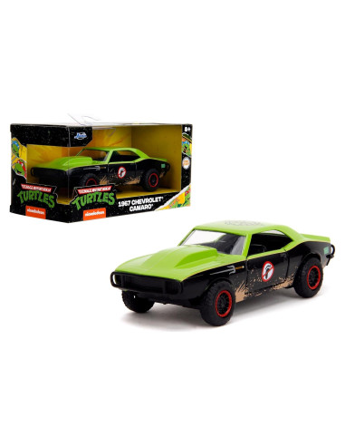 Jada Toys Chevrolet Camaro TMNT 1967 1:32 Metal Fundido