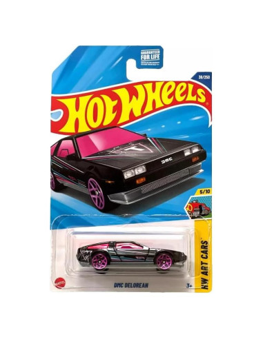 Hot Wheels DMC DeLorean 1:64 Diecast Art Cars 5/10