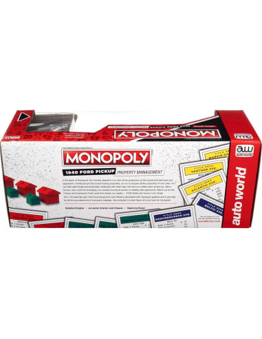 Caminón Ford 1940 Monopoly 1:18 Maquinaria de Pantalla