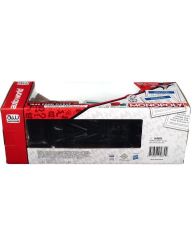 Caminón Ford 1940 Monopoly 1:18 Maquinaria de Pantalla