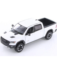 Camioneta Pickup Dodge Ram 1500 Rebel 2019 Diecast 1/24 Blanca 2