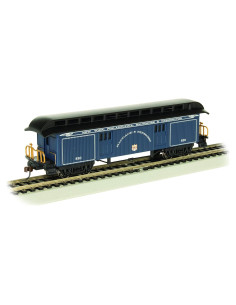 Carro de Equipaje B&O Azul Real Escala HO 1:87