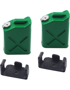 Tanque de Combustible Mini ShareGoo 2PCS Verde 1/10 RC 2