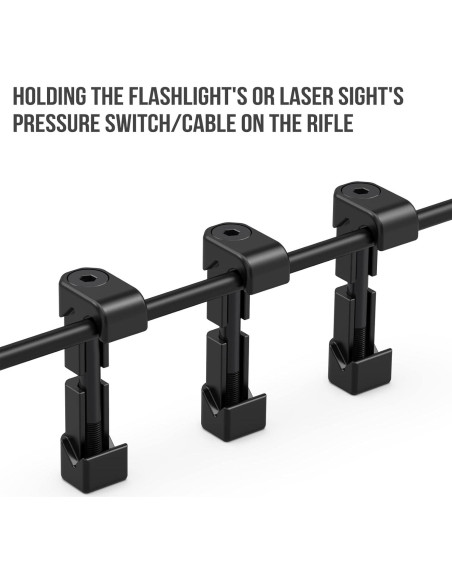 Paquete de 20 Clips de Gestión de Cables Guardtier CGM908