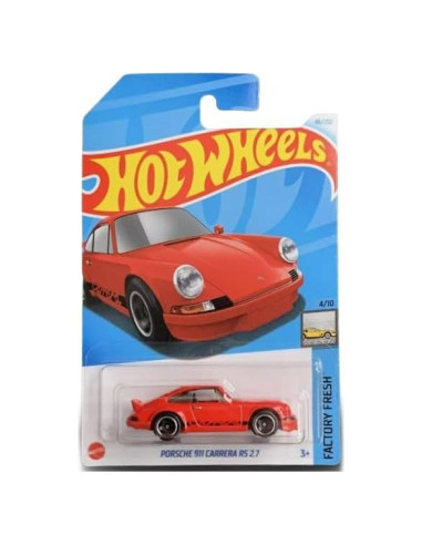 Hot Wheels Vehículo de Metal Fundido 1:64 Porsche 911 Carrera RS