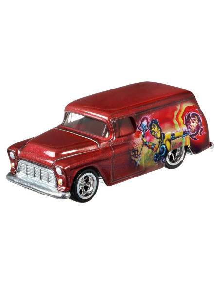 Hot Wheels Cultura Pop 55 Chevy Panel 1:64 para Niños y Coleccionistas