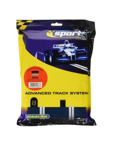 Banda y Barrera Negra Scalextric C8288 para Pista 1:32