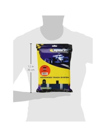 Banda y Barrera Negra Scalextric C8288 para Pista 1:32