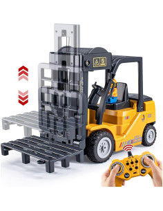 Carretilla Elevadora RC Lingqutoy 1/24 con Sonido y Luces 2