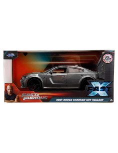 Jada Toys Dodge Charger SRT Hellcat 2021 - Rápido y Furioso 10, 19 cm